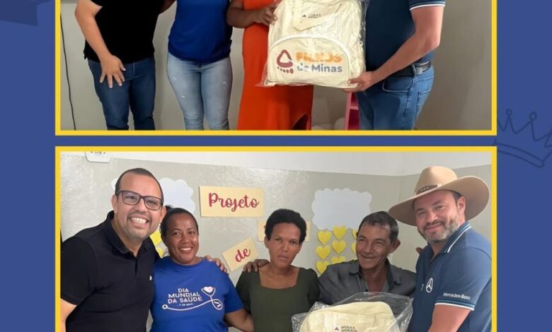 Frei Inocêncio entrega kits para gestantes e fortalece saúde pública